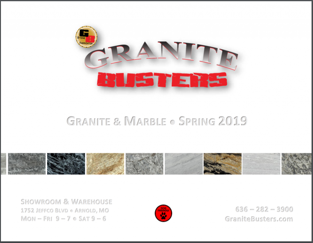 CATALOG Granite Busters